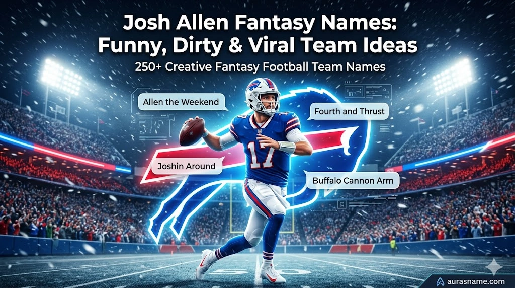 Josh Allen Fantasy Team Names